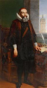 dujardin edward 1817-1889,Official portrait of Johan Van Havre,1848,Bernaerts BE 2009-06-22
