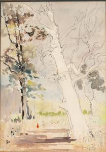 DUKE Margaret,Landscape with Tree,Everard & Company US 2012-07-25