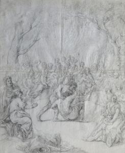 DULIN Pierre 1669-1749,The combat between Odysseus and Ajax for the armou,Rosebery's GB 2018-11-21