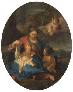 DULIN Pierre 1669-1749,Vierge à l'Enfant avec saint Jean Ba,Artcurial | Briest - Poulain - F. Tajan 2012-06-09