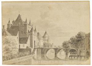 DULL A,Der Groote Houtpoort in Haarlem,1759,Ketterer DE 2011-05-14