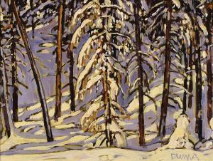 DUMA William Bill 1936,TREE PATTERNS,2005,Hodgins CA 2025-06-02