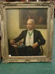 DUMBLETON Bertram Walter,portrait of K A Carlson 'Night,Cameo Auctioneers and Valuers 2009-01-20