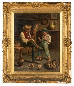 DUMINI Adolfo 1863,The Young Fruit Merchant,Rogers Jones & Co GB 2023-07-22
