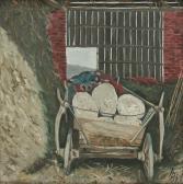 dumitru ion 1943-1998,Fresh hay in the barn,1983,Artmark RO 2014-07-10