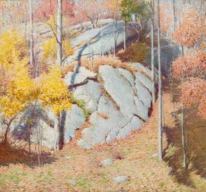 DUMOND Frank Vincent 1865-1951,Autumn in Lyme,1925,Shannon's US 2024-01-18