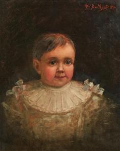 DUMOND Frank Vincent 1865-1951,Portraits d'enfants,1896,Mercier & Cie FR 2023-06-25