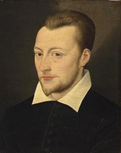 DUMONSTIER Daniel 1574-1646,Gentleman Bust Length Wearing A Black             ,Sotheby's 2006-05-09