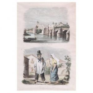 DUMONT D URVILLE JULES SEBASTIEN CESAR 1790-1842,Pont de Manile and Hom,1846,Leon Gallery 2020-10-17