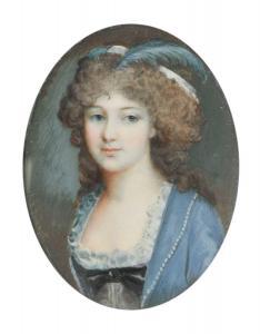 DUMONT Francois I 1751-1831,a young lady,Woolley & Wallis GB 2024-03-06