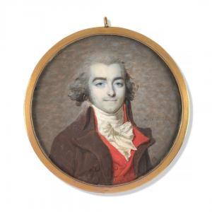 DUMONT Francois I 1751-1831,Portrait d'homme à la redingote,Artcurial | Briest - Poulain - F. Tajan 2024-03-21