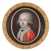 DUMONT Francois I,Portrait of the Marquis de Chastellier-Dumesnil (1,1785,Sotheby's 2020-12-04