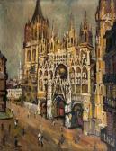DUMONT Jean 1667-1727,The Rouen Cathedral,1884,Stahl DE 2017-02-25