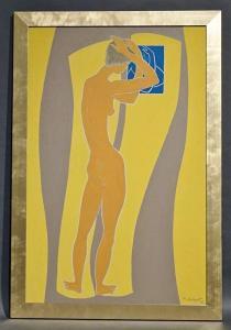 DUMONT Marcel 1921-1998,Nu au miroir,1942,Legros BE 2018-02-22