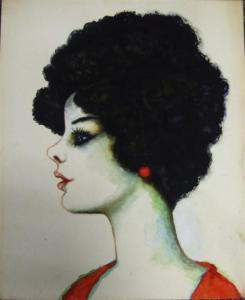 DUMOUCHEL LOUIS GEORGES 1891-1978,Portrait de femme,Tajan FR 2010-02-14