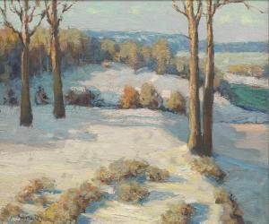 DUNBIER Augustus William 1888-1977,Landscape,Aspire Auction US 2019-04-13
