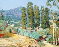DUNBIER Augustus William 1888-1977,Lush California Landscape,1932,Jackson's US 2016-11-29