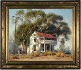 DUNCAN Darwin 1905-2002,House in a rural landscape,John Moran Auctioneers US 2008-06-24