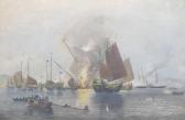 DUNCAN E.,The Destruction of Chinese War Junks by the Nemesi,Rowley Fine Art Auctioneers 2025-08-02