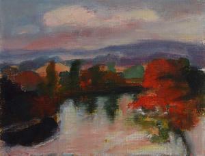 DUNCAN Jean 1933-2018,AUTUMN, RIVER LAGAN,Ross's Auctioneers and values IE 2021-04-21