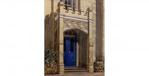 DUNCAN Jeremy 1964,Untitled Cheltenham blue doorway,Mallams GB 2021-03-17