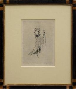 DUNCAN John A 1866-1945,Woman with a parrot,Rosebery's GB 2013-06-11