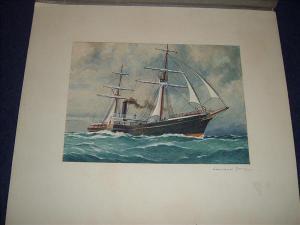DUNCAN Lawrence 1850-1895,A steamship atsea,Dreweatt-Neate GB 2006-12-19