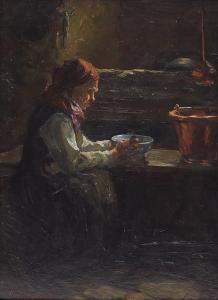 DUNCAN Mary 1885-1964,Female in an interior,Eastbourne GB 2021-05-25