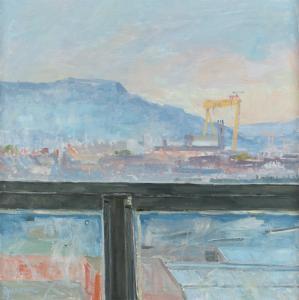 DUNCAN Roderick,BELFAST CITYSCAPE,Ross's Auctioneers and values IE 2023-10-11