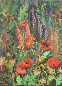 DUNCAN STUART 1919-2001,floral study,Denhams GB 2016-11-23