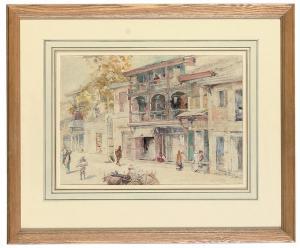 DUNCAN Walter 1851-1932,A street in Bombay,Christie's GB 2009-10-07