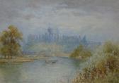 DUNCAN Walter 1848-1932,View of Windsor Castle from the River Thames with ,Dickins GB 2009-09-19