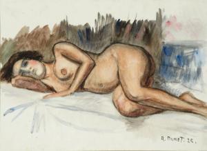 DUNET Alfred 1889-1939,Nu de femme,Artprecium FR 2014-10-22