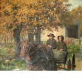 Dunkelberger Ralph D. 1894-1965,Horse & Buggy Trip to Town,William Doyle US 2012-03-07