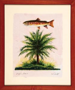 Dunlap William 1944,Fish & Fern,Neal Auction Company US 2021-02-05