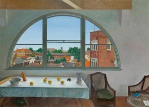 DUNLOP Brian James 1938-2009,Room with a View,1981,Menzies Art Brands AU 2023-11-29