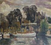 DUNLOP Ronald Ossory 1894-1973,Pleasure boats on the Thames,Bonhams GB 2011-07-19