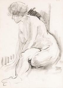 DUNLOP Ronald Ossory 1894-1973,Seated nude,Dreweatts GB 2013-12-02