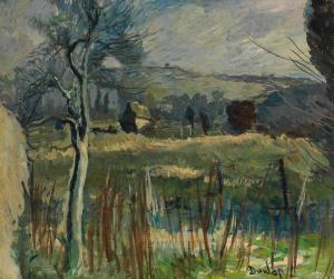 DUNLOP Ronald Ossory 1894-1973,Sussex Landscape Near Arundel,1952/53,Bonhams GB 2024-03-27