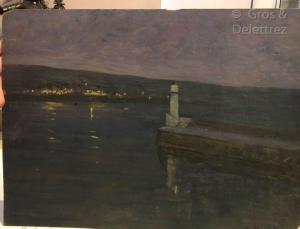 DUNN GARDNER Violet 1800-1900,Le lac Léman,Gros-Delettrez FR 2020-07-09