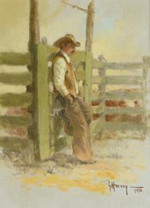 DUNN Harvey T 1884-1952,The Cowhand,1972,Jackson Hole US 2024-02-17