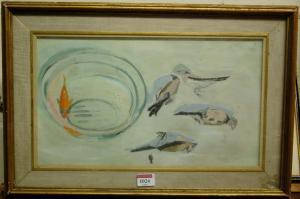 DUNNE Anne,Birds and Goldfish,Lacy Scott & Knight GB 2016-06-25
