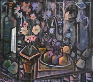 DUNNE George 1900-1900,Still Life - Fruit and Flowers,Morgan O'Driscoll IE 2022-11-07