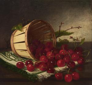 Dunning Robert Spear 1829-1905,Small Basket of Cherries,1868,Christie's GB 2024-01-18
