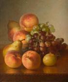 Dunning Robert Spear 1829-1905,Still Life with Peaches, Pears, Grapes and Plum,Bonhams GB 2017-05-24