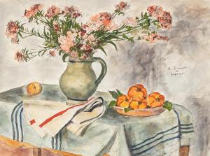 DUNOYER DE SEGONZAC Andre Albert Marie 1884-1974,Les tomates,1973,Sotheby's GB 2024-04-24