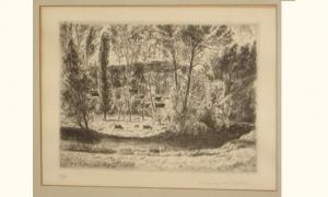 DUNOYER DE SEGONZAC Andre Albert Marie 1884-1974,“Paysages du Morin”,1923,Oger-Camper FR 2005-03-11