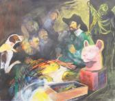 DUNSETH Phyllis,The Lesson of Dr Tulp,Rowley Fine Art Auctioneers GB 2025-08-02