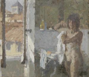 DUNSTAN Bernard 1920-2017,Washing up by open window,Bonhams GB 2013-03-05