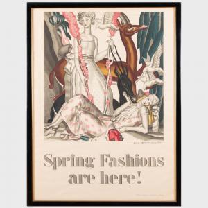 DUPAS Jean 1882-1964,Spring Fashions are Here!,1929,Stair Galleries US 2023-06-07